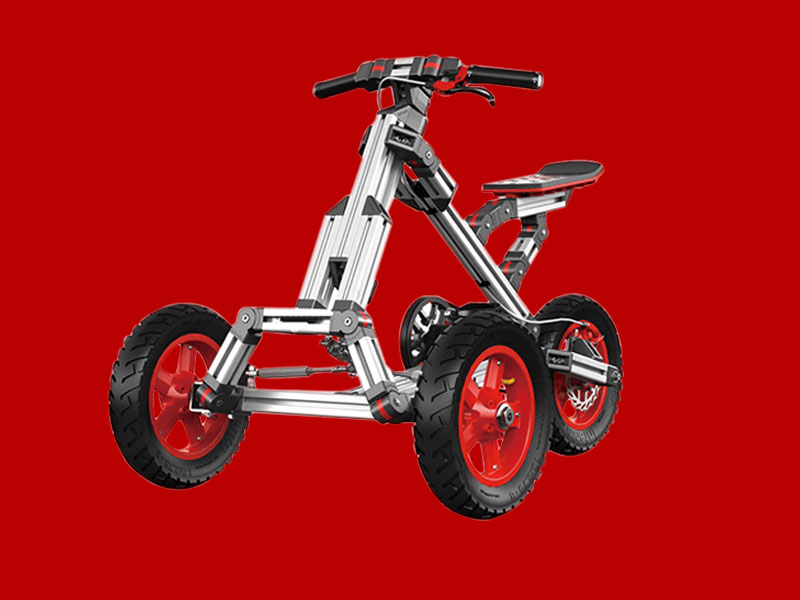 自由駕馭百變童車