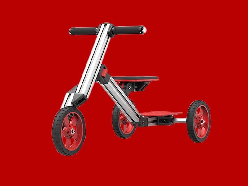 自由駕馭百變童車